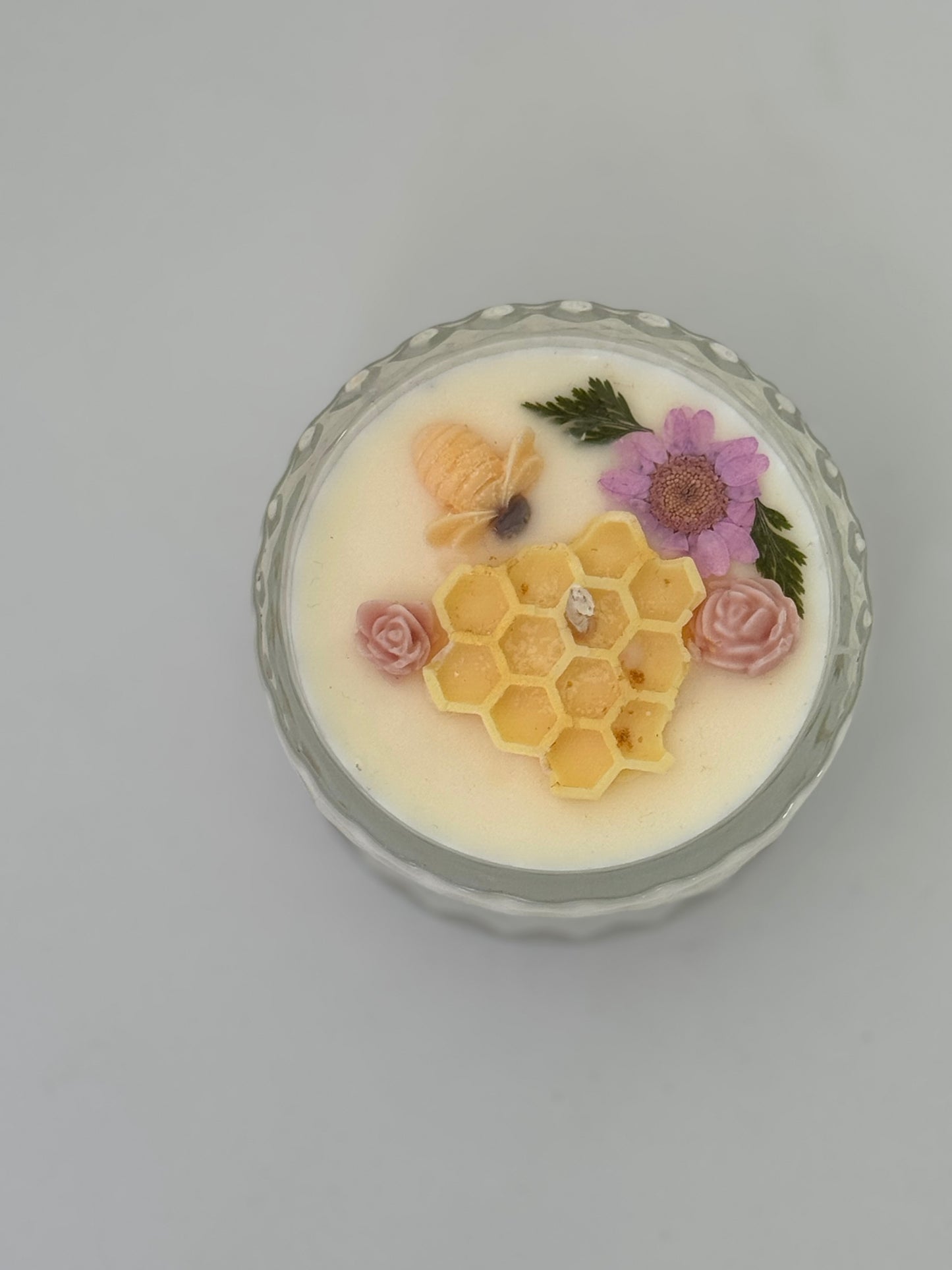 Honey Bee Soy Wax Candle