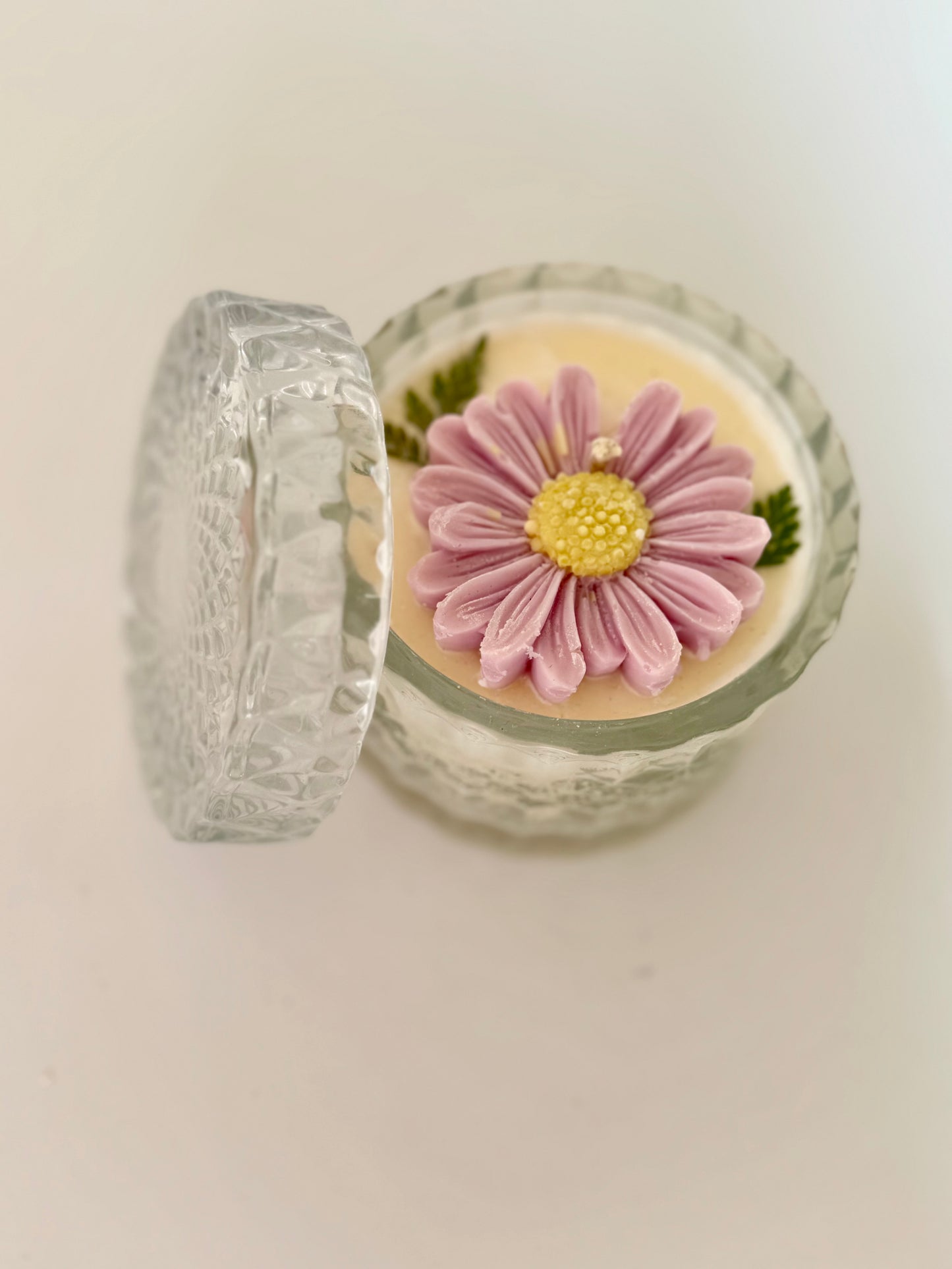 Soy Wax Flower Candle