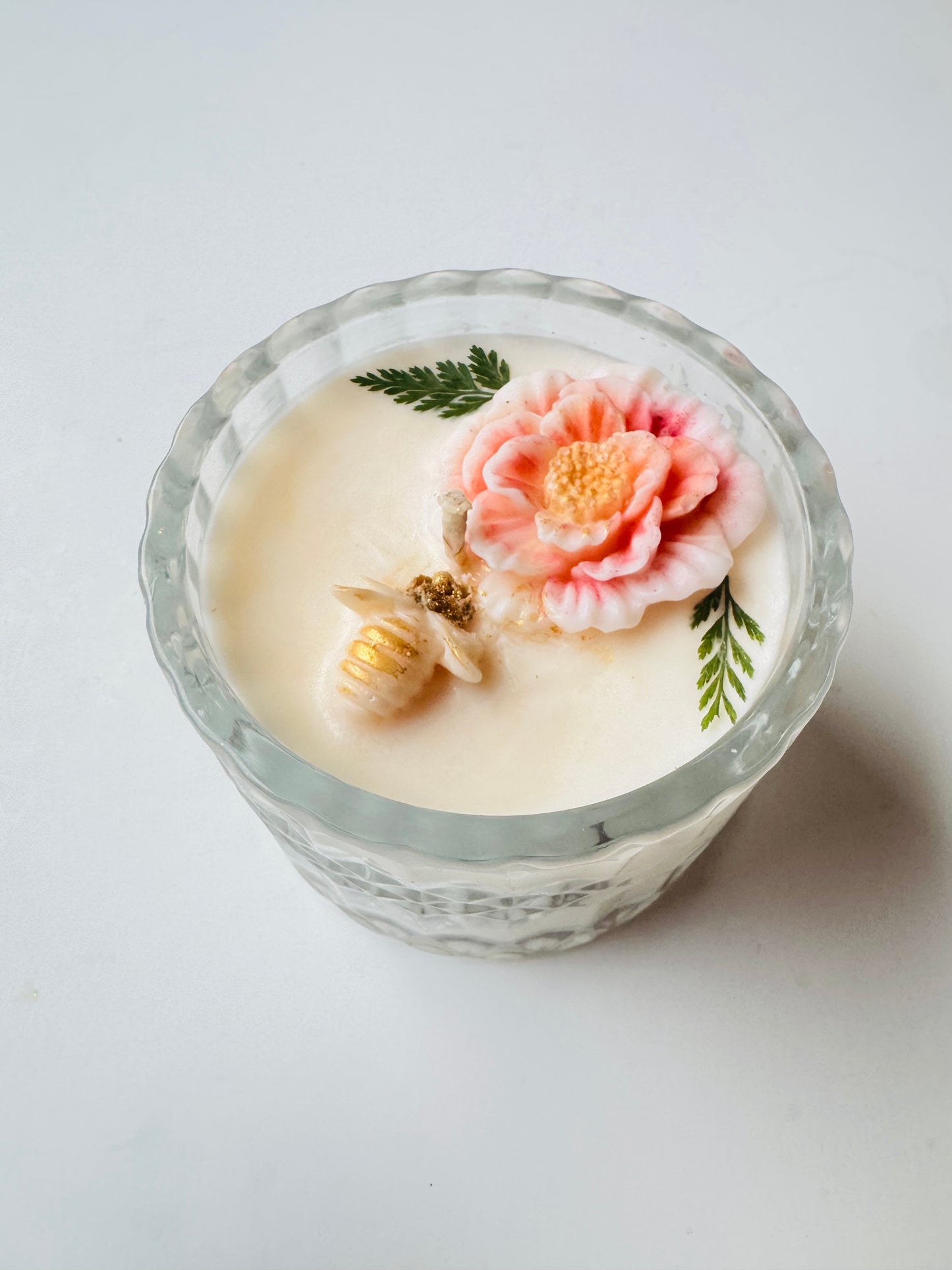 7oz Honey Peach Soy Candle