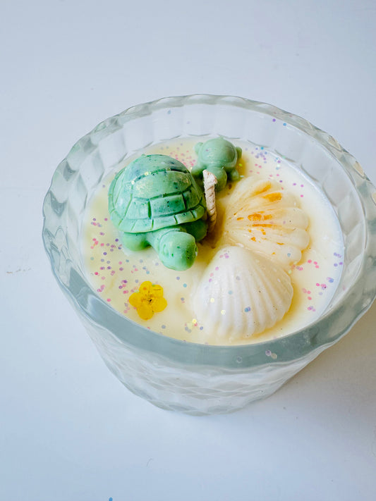 7oz Tropical Turtle Candle