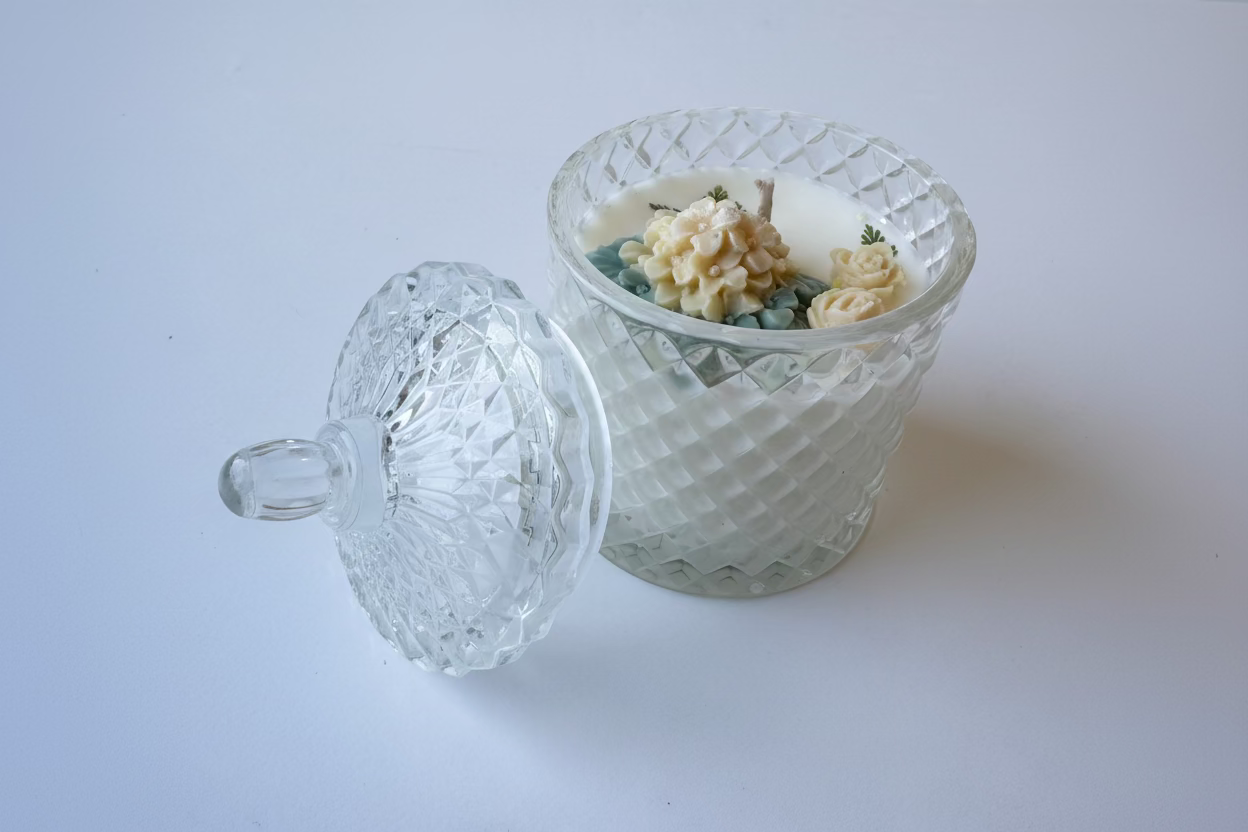 7oz Jasmine Flower Candle