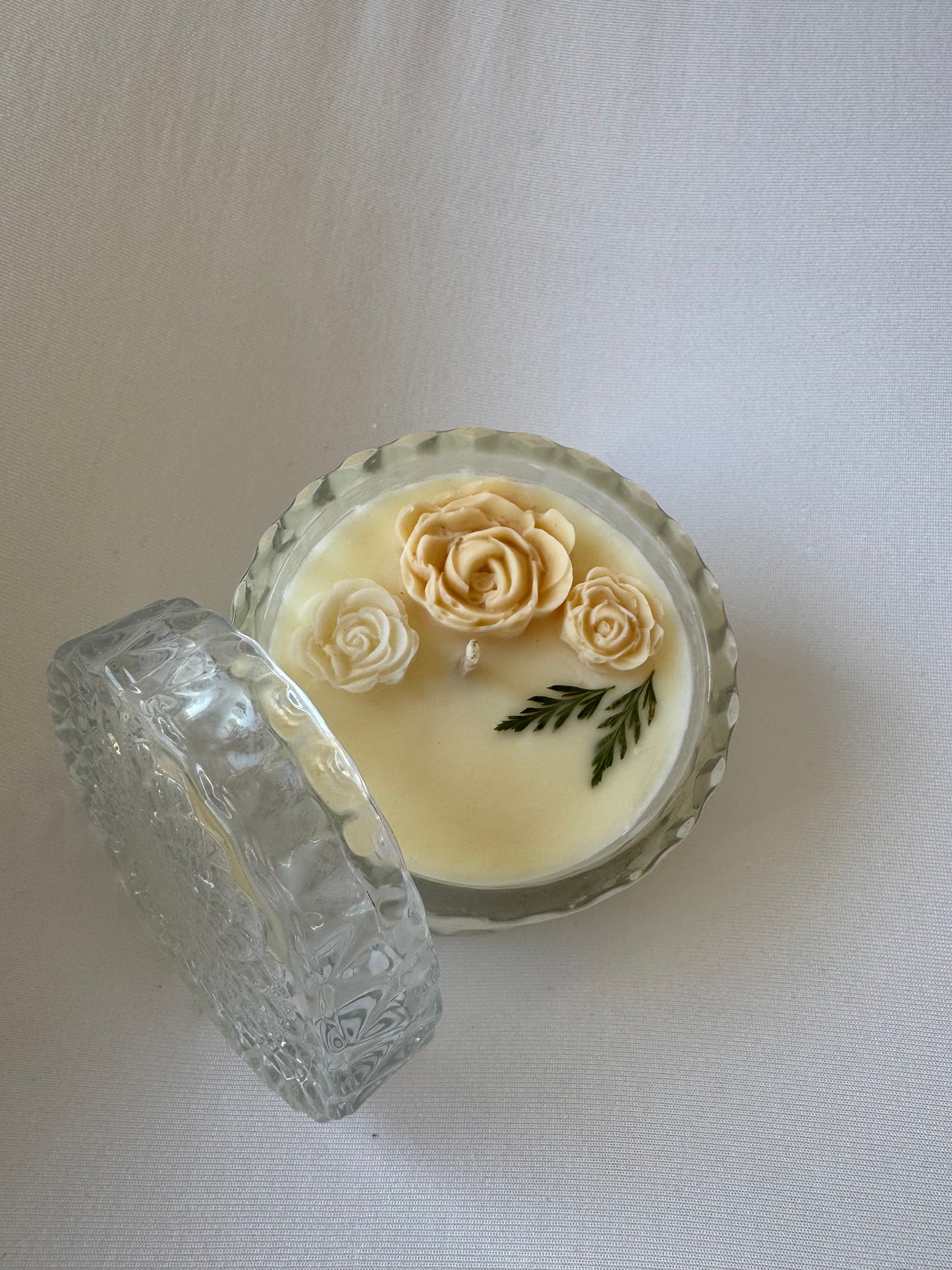 Soy Wax Flower Candle
