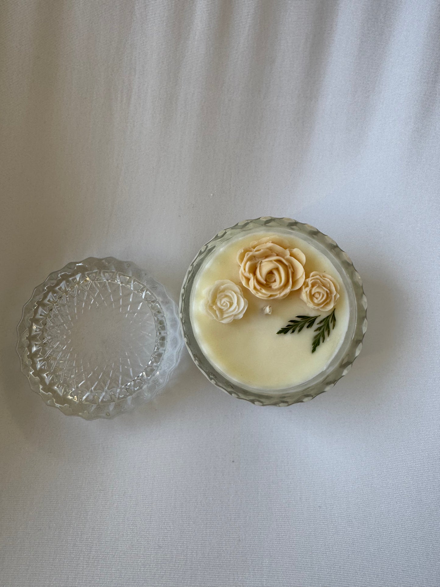 Soy Wax Flower Candle